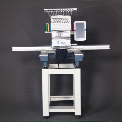 China High Quality Automation / High Efficiency Large Area Hat T-shirt Embroidery Single Head Machine for sale