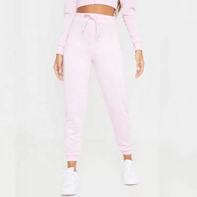 China Breathable Women 2 Piece Tracksuit Set Cropped Hoodie Jogger Pant Set Wholesale Custom Women Sweat Suit Set for sale