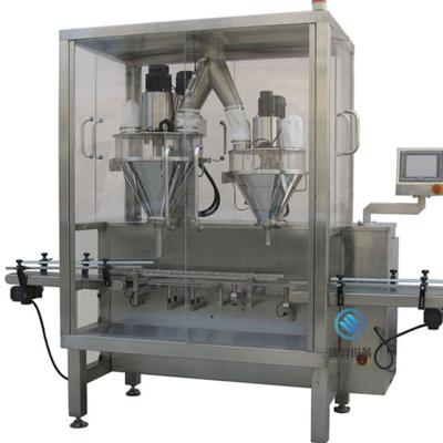 Chine SUNSHINE powder detergent filling machine bottle filling machine powdered powder weighing filling machine à vendre