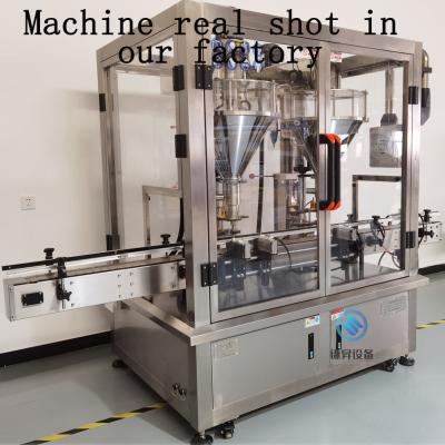 China SUNSHINE powder filling machine automatic detergent cocoa coffee spices protein milk coffee powder packaging machine Te koop