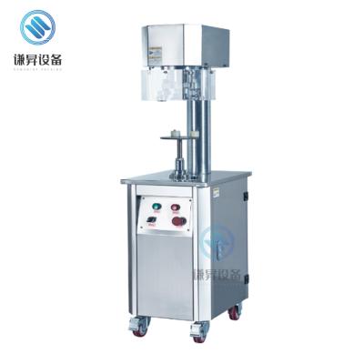 China Semi-Automatic can sealer / pet bottle sealing machine / beer tin can sealing machine à venda