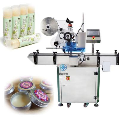 China SUNSHINE plastic labeling machine flat can labeling machine lip balm labeler machine à venda