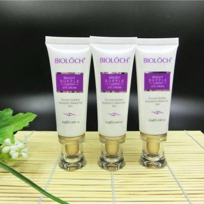 China Custom size accepted 30g pe plastic eye cream soft tube 100ml with lid acrylic pe cosmetic tube custom laminate tube for sale