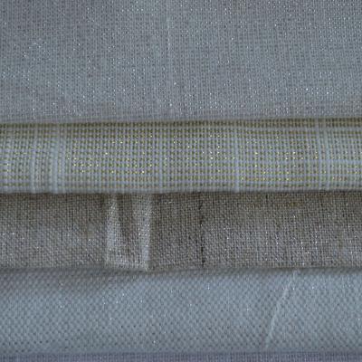 China Factory Direct Sales Metallic Custom Linen Jute Sheer Linen Washed Linen Fabric for sale