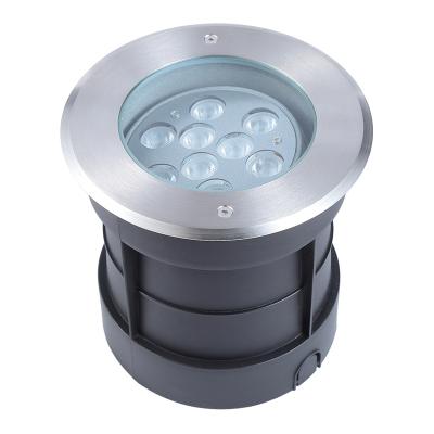 China Professional Highly Efficient Led Adjustable Round Garden Stainless Steel Shop Garden Light Round Base Lighting for sale