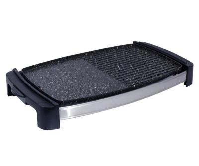 China Wholesale Household CE Electric Grill With Marble Nonstick Cooking Outer Coating for sale