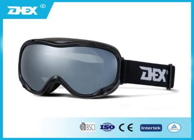 China Anti - gafas suaves del esquí de la nieve del capítulo del negro TPU del hockey shinny de la lente de la niebla para las mujeres, hombres en venta