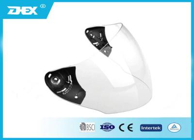 China Visera dual del casco agudo arbitrario de la motocicleta, visera anti del casco de la moto de la niebla en venta