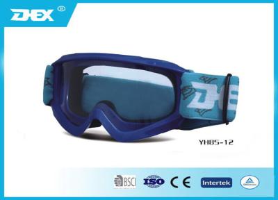 China Blue Snow Skiing Goggles PC Lens Protective Ski Eyewear Glasses for sale