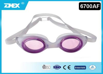 China Pink Open Water Swimming Goggles Competition Swim Goggles PC CE for sale