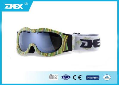 China Water Transfering Printing Snow Ski Goggles Profession Anti - UV For Kid for sale