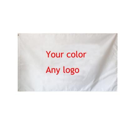 China Promotional Good Quality Ruffles Advertise Polyester Banner Flag Cheap Custom Large Flag for sale