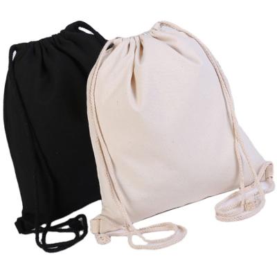 China Eco - Friendly Basket Drawstring Storage Canvas Laundry Bag For Clothes And Toys for sale