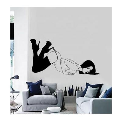 China Custom Waterproof Die Cut Window Sticker Fashion Design Vinyl Wall Stickers for sale