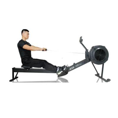 China Blue Tooth Function Adjustable Resistance Heavy Duty Air Rowing Machine For Cardio Fitness for sale