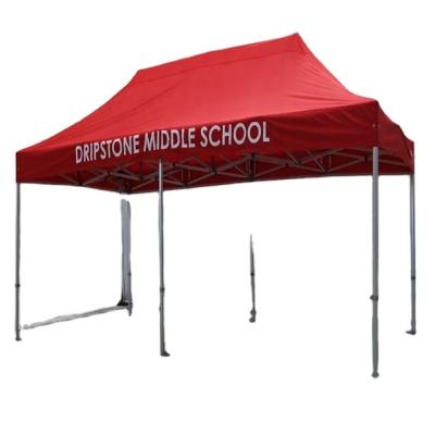 China Small Aluminum Or Steel Pop Tents 5x10 Custom Printed Canopy Tent For Big Event Party for sale