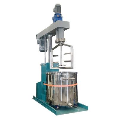 China Liquid With Suspended Solids Easy To Operate High Viscosity Pu Putty Twin Shaft Paint Mixer Kneader for sale