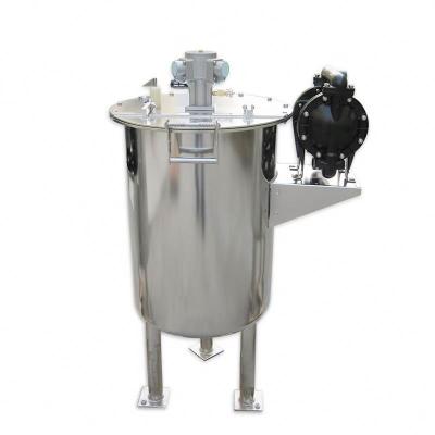 China liquid pneumatic agitator tank/pneumatic mixing tank/tank with pneumatic agitator for sale