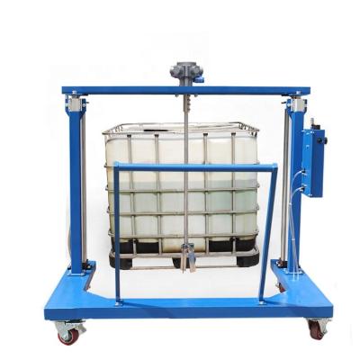 China Liquid Pneumatic Mixer / Powder Agitator Paint Mixer Liquid Mixing Agitator Air for sale