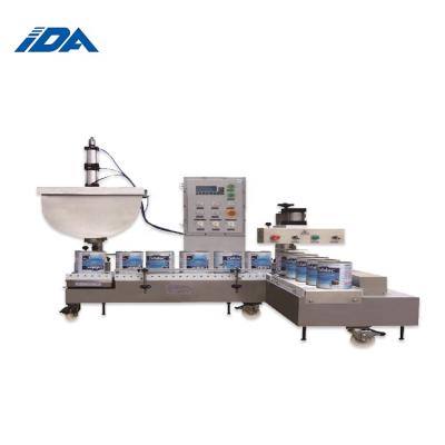 China Semi Automatic Manual CLOTHING Liquid Soap Liquid Detergent Filling Machine for sale