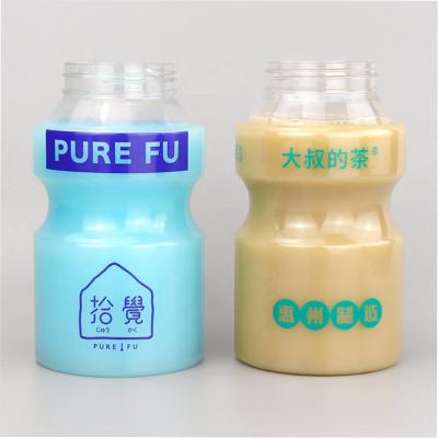 Cina Bottiglie di succo PET quadrate di plastica da 500 ml in vendita