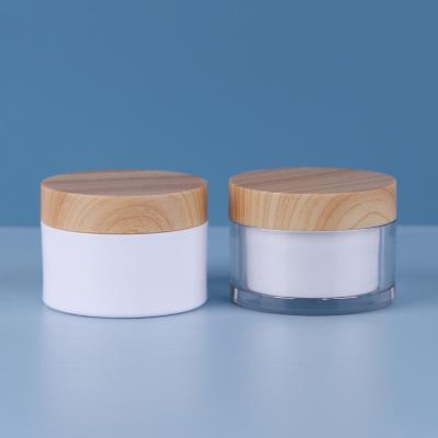 China Body Scrub Kosmetische Creme Behälter Kunststoff ODM Anpassen Durchmesser 61mm zu verkaufen