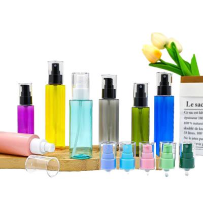 Cina Stampa per schermo cosmetico Bottiglia spray in plastica PET Bottiglia spray spumante 50 ml in vendita