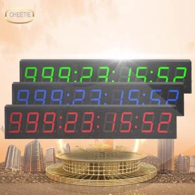 China Big Red Blue Days Countdown Event The Big Digital LED Display 999 Days Countdown Timer for sale