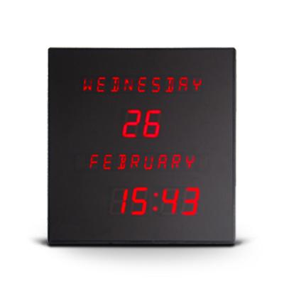 China Files CHEETIE Dementia Clock Digital LED Wall Clock Older Digital Calendar for sale