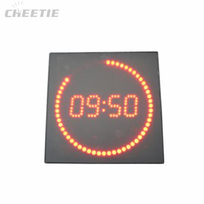 China Creative Custom Sound Alarm Clock Home Decor LED Good Quality Handmade Wall Clocks for sale