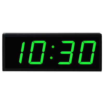 China GYM LED Sports Clock 4 Digit Countdown Clock Number Led Clock Blue Led Digital Display for sale