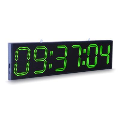 China 9 Inch Class Outdoor Sports Event Countdown Timer Large LED Stopwatch Clock for sale