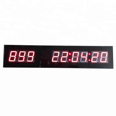 China Mini 9 Digit 1.8 Inch LED Digital Day Display Countdown Timer and Event Count Up Timer Electronic Switch for sale