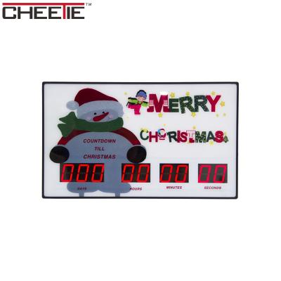 China Days Countdown Display Large Led Programmable Digital Timer Clock Christmas Countdown for sale