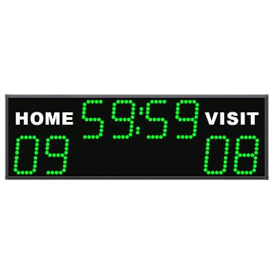 China CP0501B Electronic Portable Basketball Time Countdown Basketball Time Digital Display Indoor Outdoor Led Multi Score Sports Scoreboard for sale