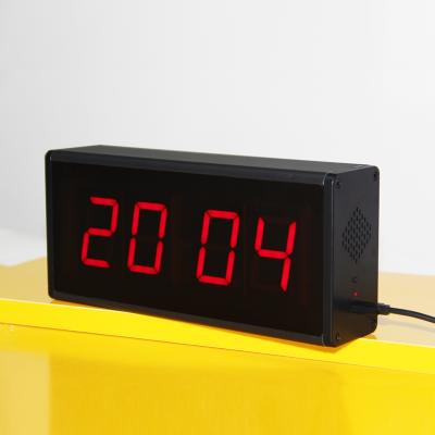 China School/Hospital/Gym/Home/Supermarket/Office/Lobby CP0202B China Manufacture Indoor Digital Speech Display Clock for sale