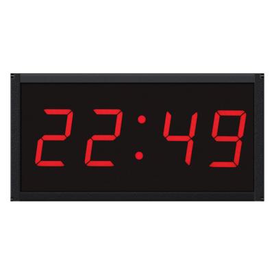 China BRIEF Custom LED Digital Alarm Clock With USB Output Wall Clock Led OEM Digital Wall Clock Living Room Square Face All-Season Only for sale