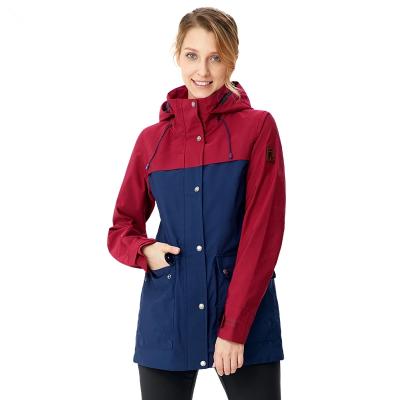 China High Quality Breathable Custom Made Women's Logo Jackets Outdoor Windproof Waterproof Coats Winter For Women for sale