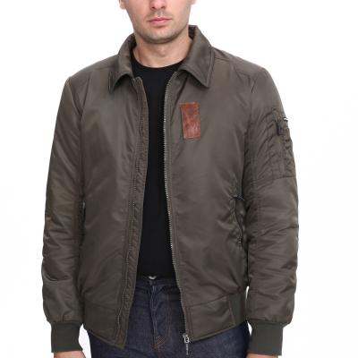 China Viable Custom Factory Autumn High Quality Men's Windproof Casual Bomber Jacket For Men OEM for sale