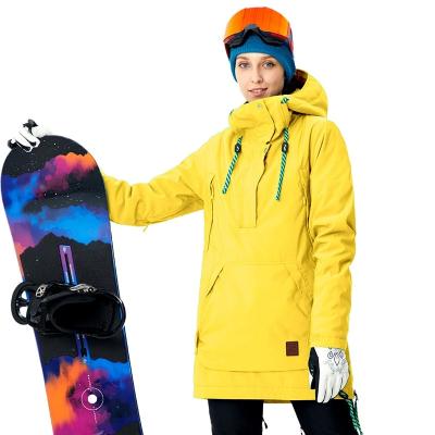 China Custom Logo High Qualiy Breathable Snowboard Ski Suit Women Winter Women Ski And Snow Wear Jacket For Women OEM for sale