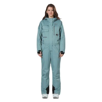 China Outdoor Sports Waterproof Windproof Snowboarding Skiing Suit Breathable One-Piece Women Wholesale for sale