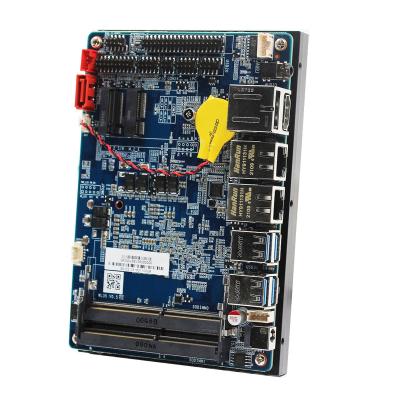 China POS Intel Core i5-8265U Mainboard Support Linux 4K Decode For POS Industrial PC 3.5 inch PCBA IOT AIO Motherboard for sale