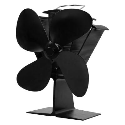 China 2021 Hot Sale Household Heat Powered Stove Fan For Wood Combustion / Log Burner Fireplace for sale