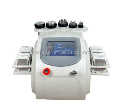 China Portable Double Laser 980nm&650nm Cavitation Vacuum RF Body Slimming Machine M-Lipo+ for sale