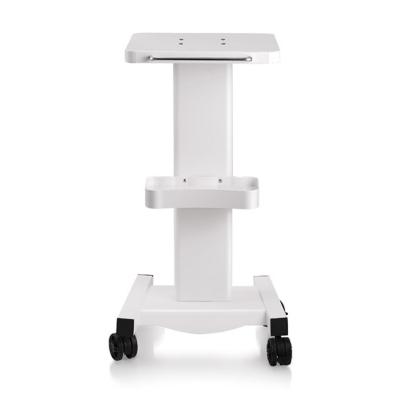 China Factory price white beauty machine trolley rack beauty spa salon trolley furniture for salon machine equipment: 68X38X18cm for sale