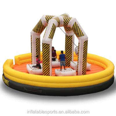 China PVC Popular Outdoor Inflatable Game Wrecking Ball Interactive Sports Game For Sale for sale