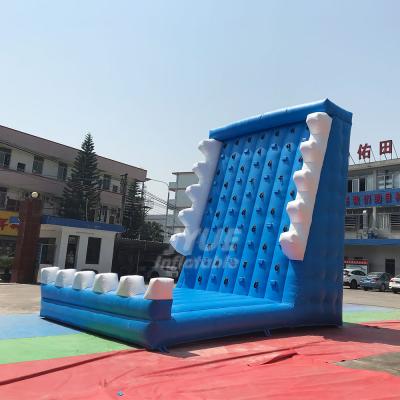 China Mountain Kids And Adults Climbing Fireproof Inflatable Climbing Wall Games For Sale for sale