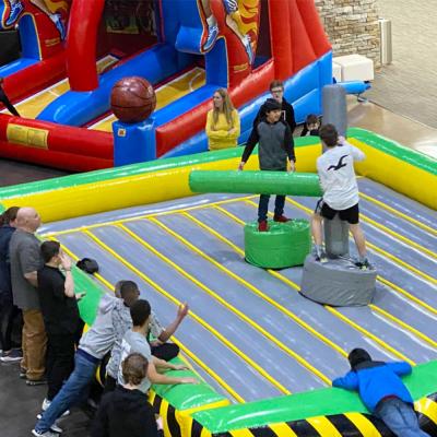 China Commercial Cheap Inflatable Boxing Ring For Sale Dueling Jousting Arena Garden Games Outdoor Games Gladiator for sale