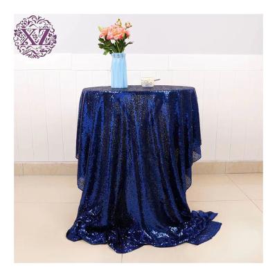 China Factory direct wholesale breathable perfect fancy wedding round tablecloth covered for every kinds parties for sale