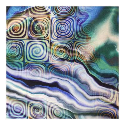 China Shaoxing Antistatic Factory Chiffon Silk Fabric Printed Recycled Polyester Digital Print For Dress for sale